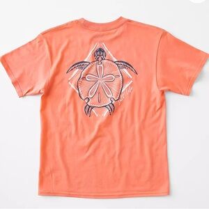 Salt Life Girl’s Coral Turtle Bay Short-Sleeve T-Shirt NWT
